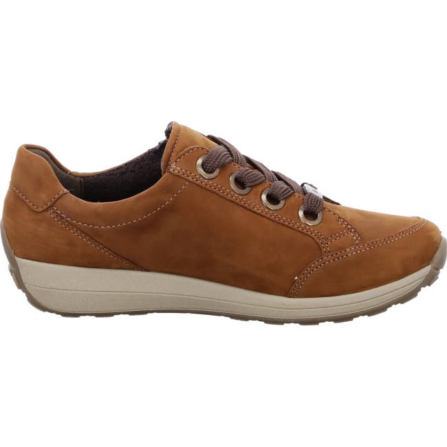 Brown Ara Shoes Osaka Cognac Women's Sneakers | ARA524RGD