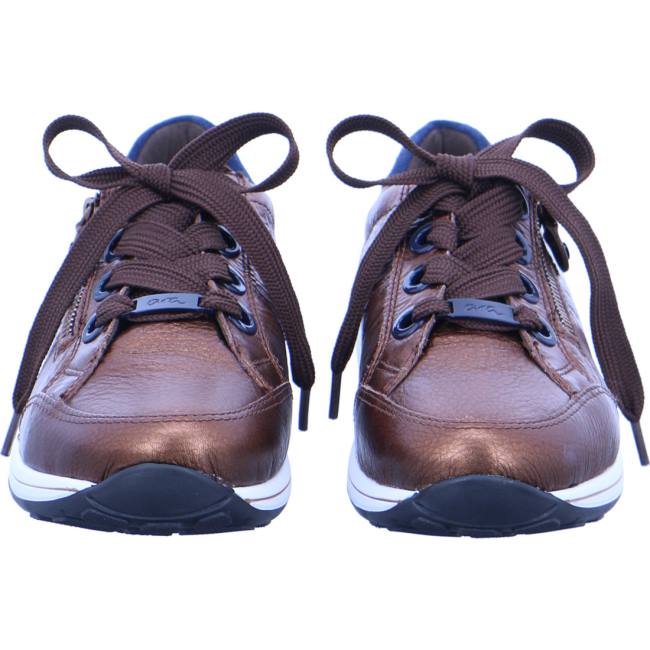 Brown Ara Shoes Osaka Marrone Indigo Women's Sneakers | ARA057IQJ