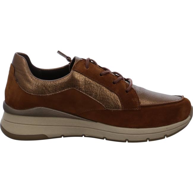 Brown Ara Shoes Osaka Nuts Marrone Women's Sneakers | ARA952GVZ