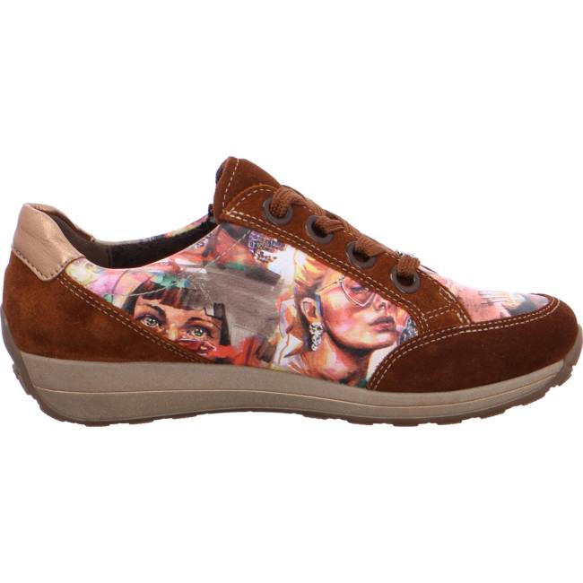 Brown Ara Shoes Osaka Nuts Women's Sneakers | ARA389ULW