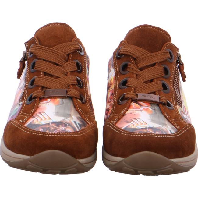 Brown Ara Shoes Osaka Nuts Women's Sneakers | ARA389ULW