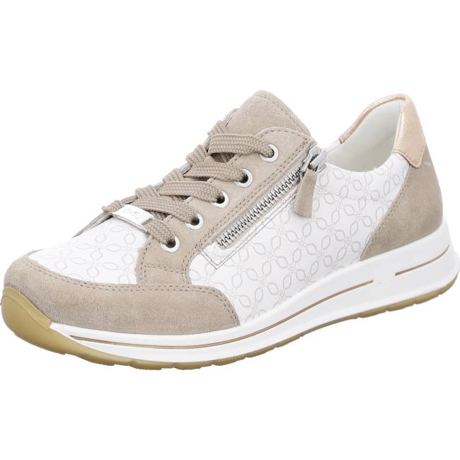 Brown Ara Shoes Osaka Sand Women\'s Sneakers | ARA475KNQ