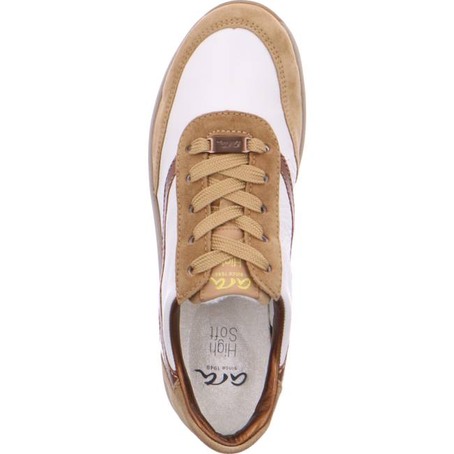 Brown Ara Shoes Osaka Toffee Women's Sneakers | ARA146AEL