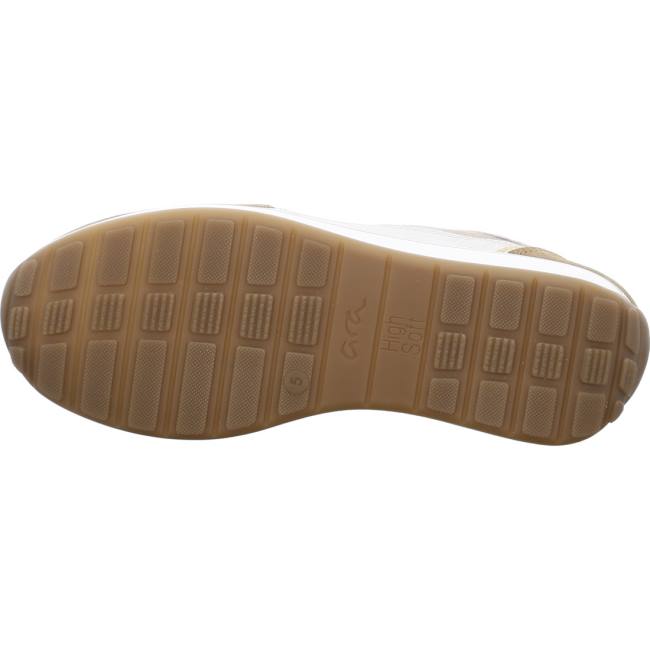 Brown Ara Shoes Osaka Toffee Women's Sneakers | ARA678SOL