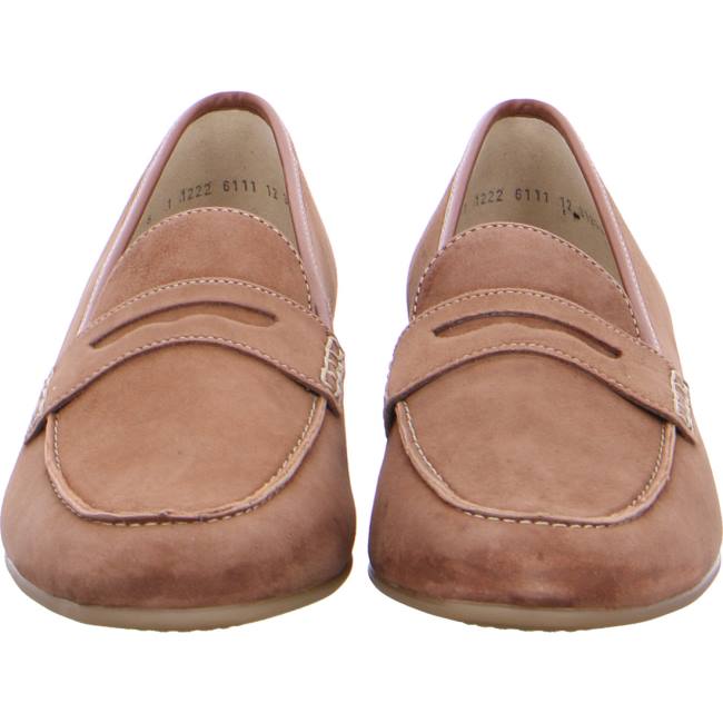 Brown Ara Shoes Penny Kent Cognac Women's Loafers | ARA976YPU