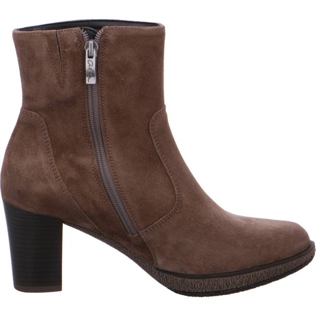 Brown Ara Shoes Platform Ankle Bergamo Women's Boots | ARA419LIB