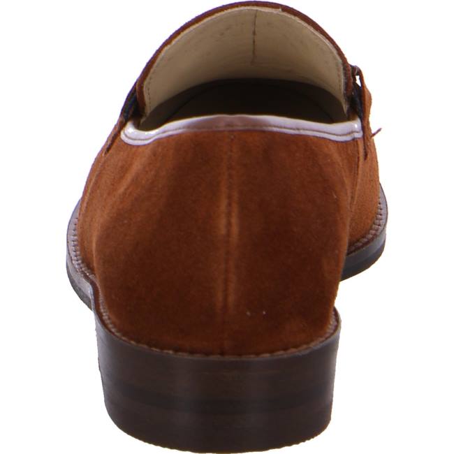 Brown Ara Shoes Slip-ons Kent Women's Loafers | ARA725WVR