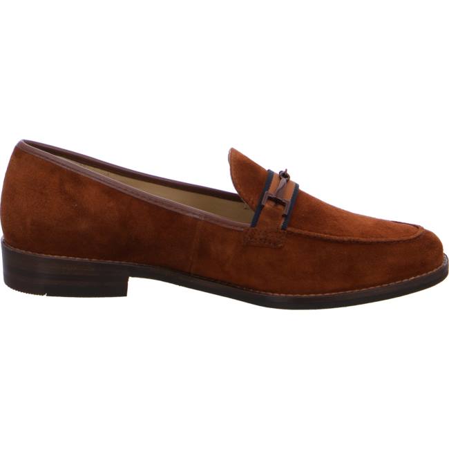 Brown Ara Shoes Slip-ons Kent Women's Loafers | ARA725WVR