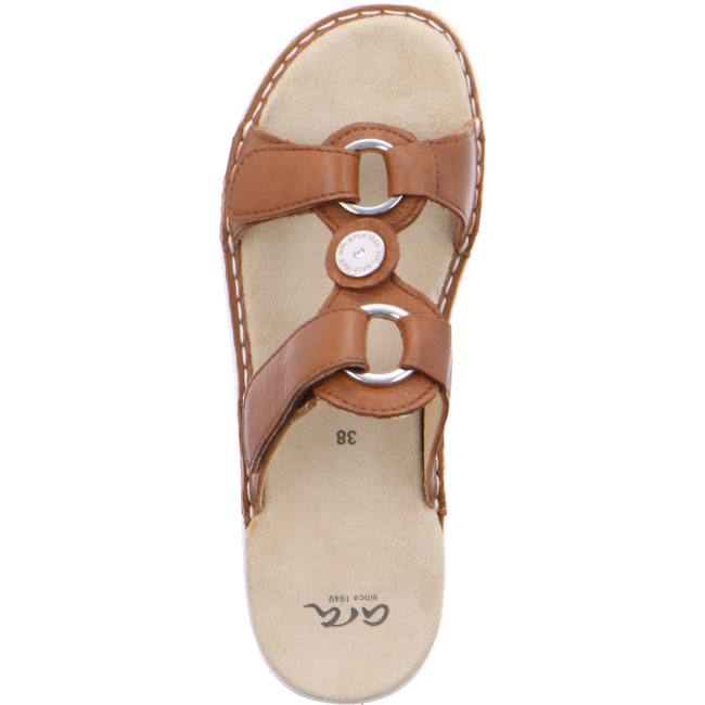 Brown Ara Shoes Tampa Whisky Women's Mules | ARA609OLJ