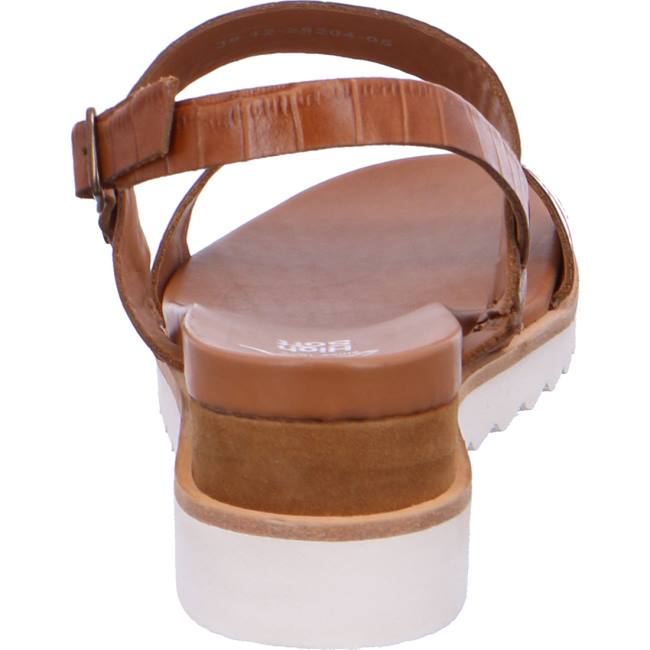 Brown Ara Shoes Wedge Valencia Women's Sandals | ARA982CZK