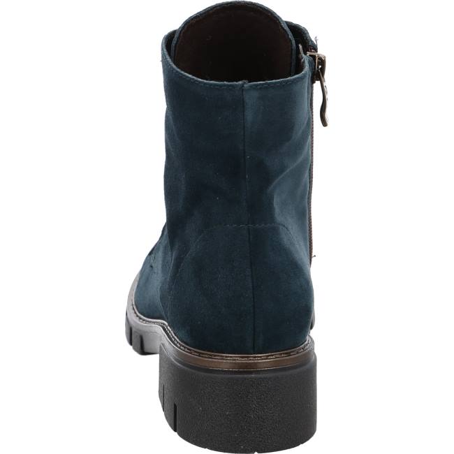 Green Ara Shoes Ankle Dover Peacock Women's Boots | ARA714UXY