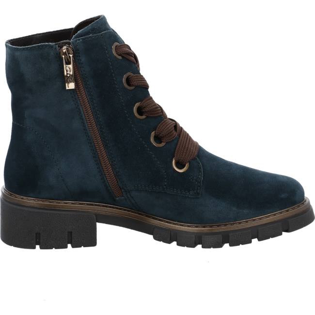 Green Ara Shoes Ankle Dover Peacock Women's Boots | ARA714UXY