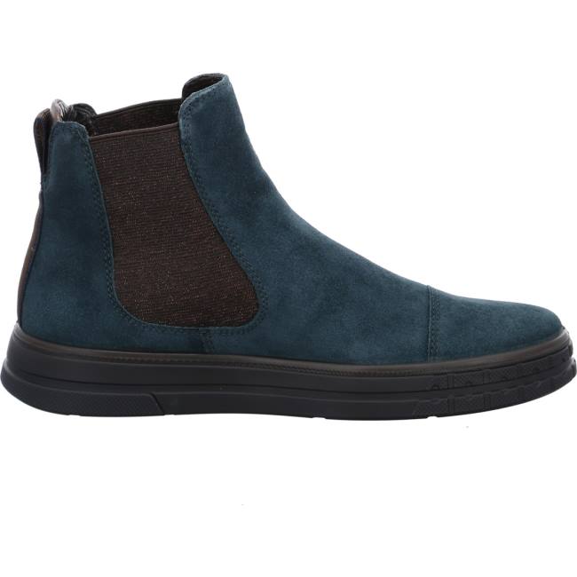 Green Ara Shoes Ankle Frisco Peacock Women's Boots | ARA587VTU