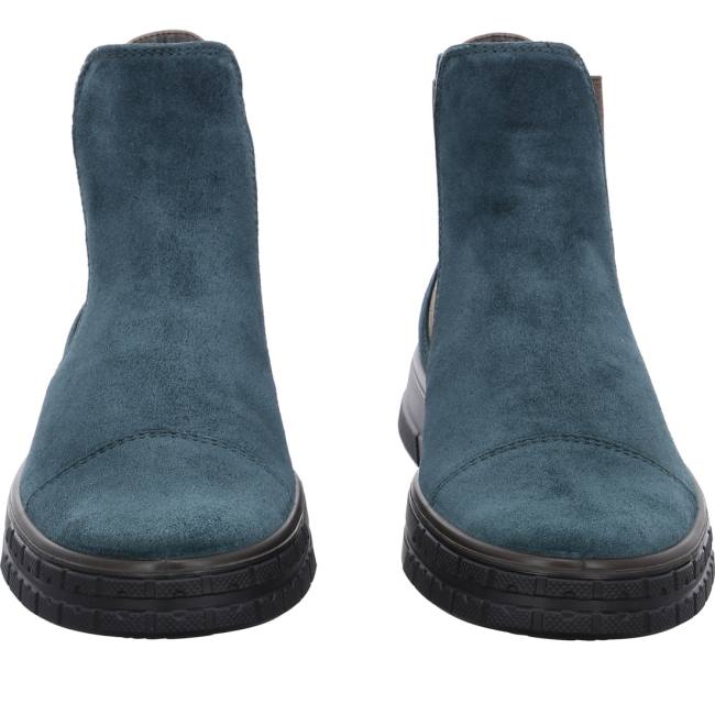 Green Ara Shoes Ankle Frisco Peacock Women's Boots | ARA587VTU