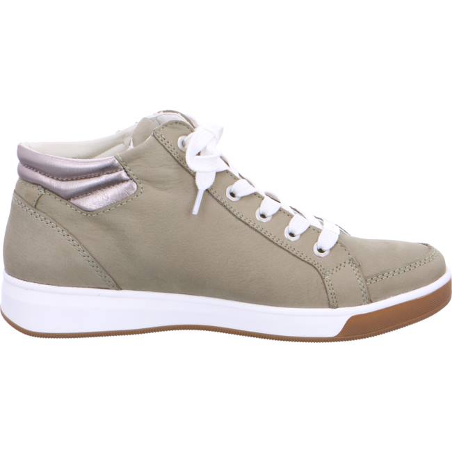 Green Ara Shoes High Top Rom Pistachio Women's Sneakers | ARA301RYP