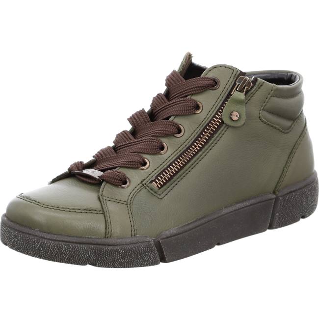 Green Ara Shoes High Top Rom-sport Oliv Women\'s Boots | ARA821EBS