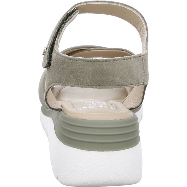 Green Ara Shoes Rimini Pistachio Women's Sandals | ARA413BVH