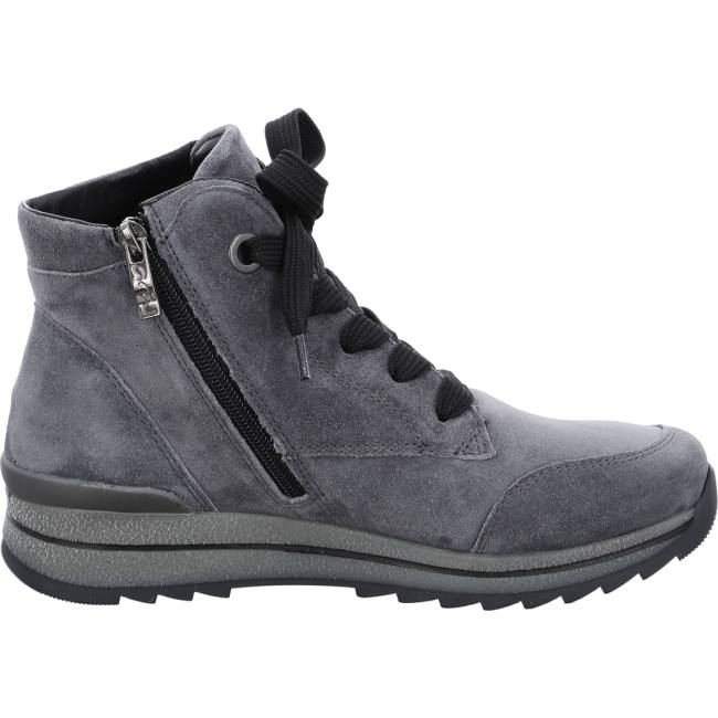 Grey Ara Shoes Ankle Osaka Graphit Women's Boots | ARA078JUN