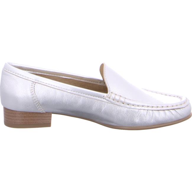 Grey Ara Shoes Atlanta Gold Women's Loafers | ARA459UVQ