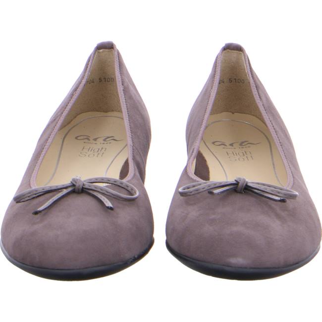 Grey Ara Shoes Ballet Pumps Sardinia Women's Ballerina | ARA290CZV