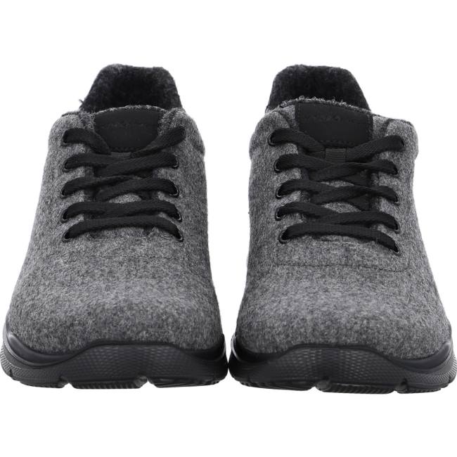 Grey Ara Shoes Benjo Men's Sneakers | ARA358MAU