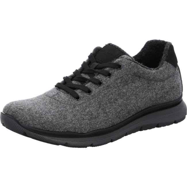 Grey Ara Shoes Benjo Men\'s Sneakers | ARA358MAU