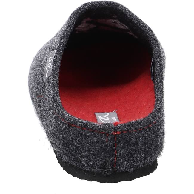 Grey Ara Shoes Cosy Anthracite Women's Slippers | ARA780NPG