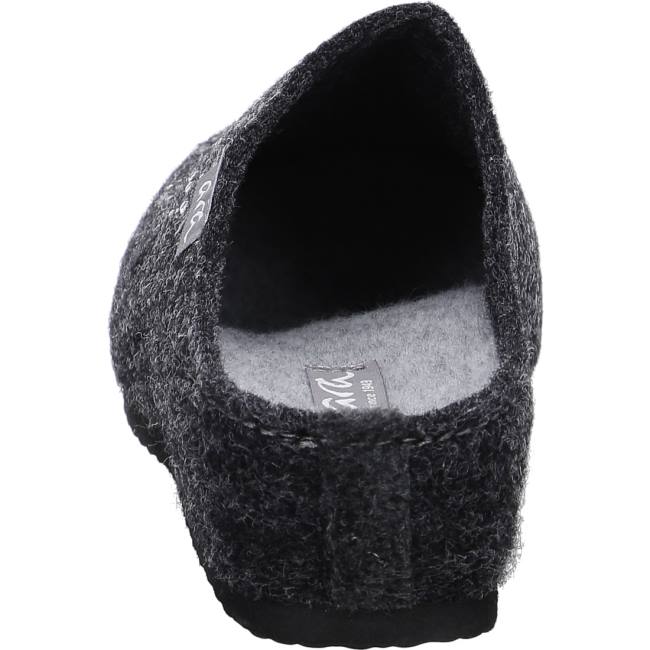 Grey Ara Shoes Cosy Anthracite Women's Slippers | ARA890HTB