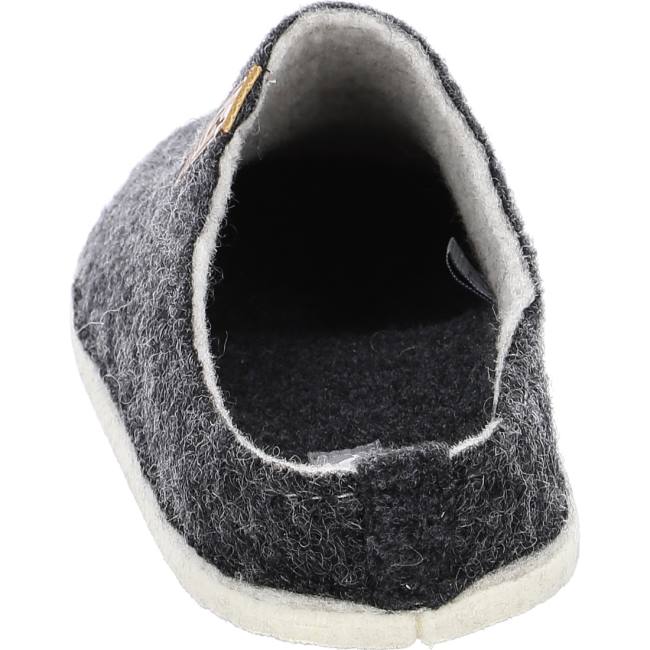 Grey Ara Shoes Cosy Anthracite Women's Slippers | ARA960NAW