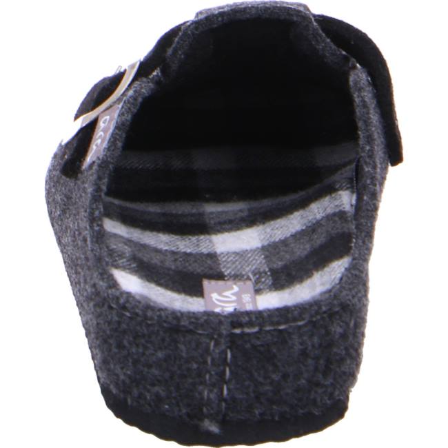 Grey Ara Shoes Cosy Men's Slippers | ARA457NSQ