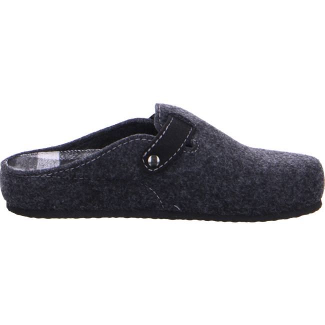 Grey Ara Shoes Cosy Men's Slippers | ARA457NSQ