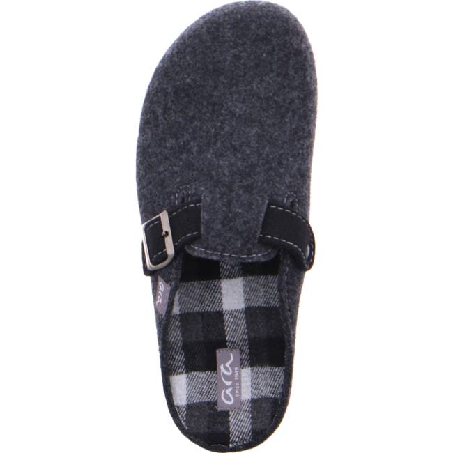 Grey Ara Shoes Cosy Men's Slippers | ARA457NSQ