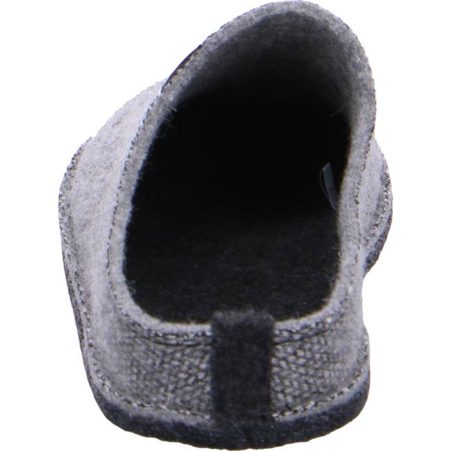 Grey Ara Shoes Cosy Men's Slippers | ARA793AQJ