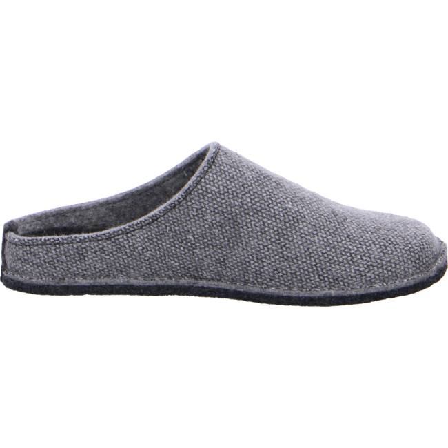 Grey Ara Shoes Cosy Men's Slippers | ARA793AQJ