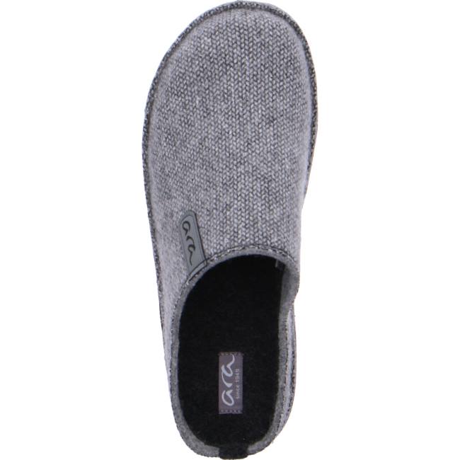 Grey Ara Shoes Cosy Men's Slippers | ARA793AQJ