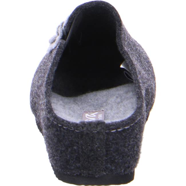 Grey Ara Shoes Cosy Women's Slippers | ARA304NWD