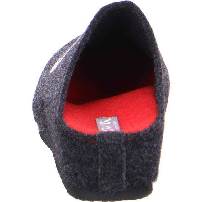 Grey Ara Shoes Cosy Women's Slippers | ARA802EZQ