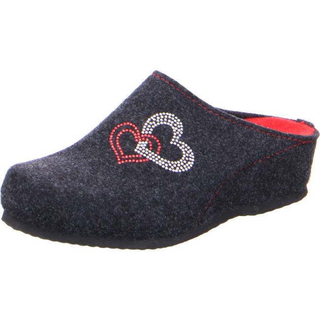 Grey Ara Shoes Cosy Women\'s Slippers | ARA802EZQ