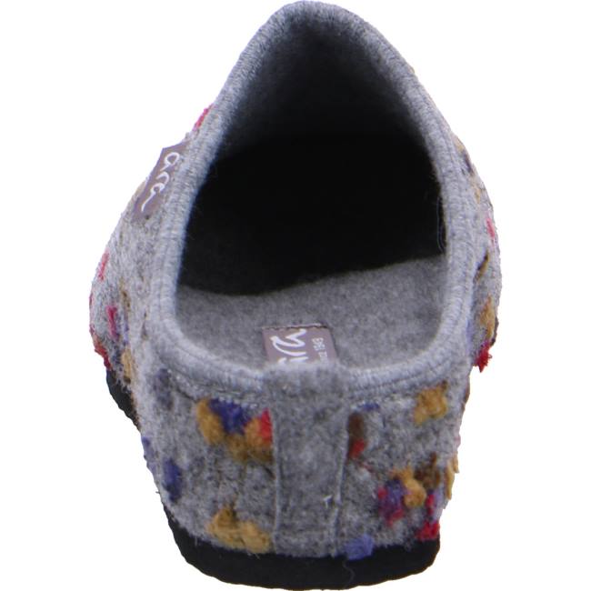 Grey Ara Shoes Cosy Women's Slippers | ARA850BOT