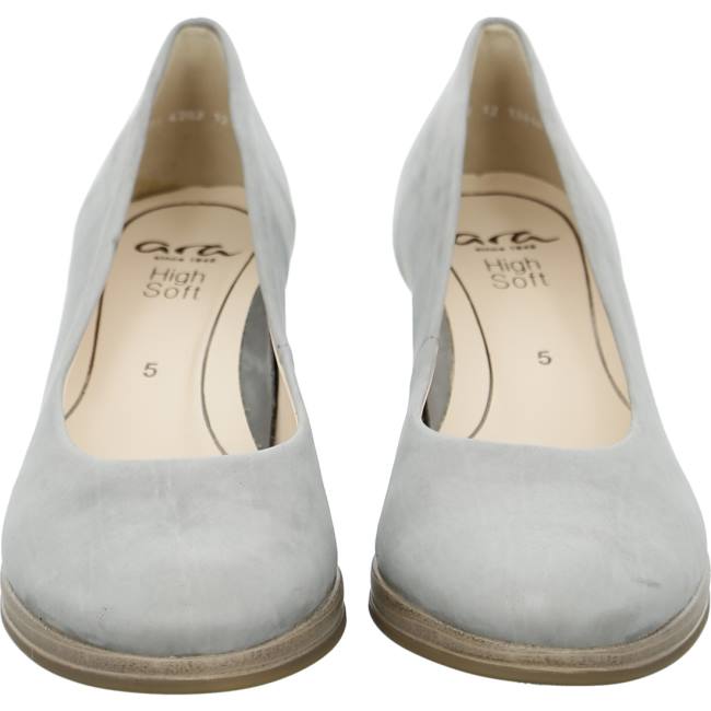 Grey Ara Shoes Court Shoes Orly Oyster Women's Pumps | ARA865KVC