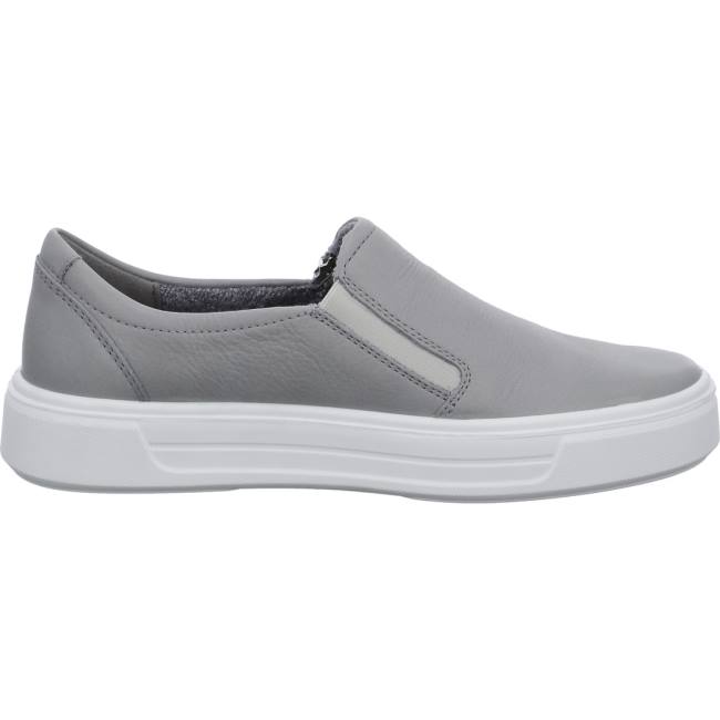 Grey Ara Shoes Courtyard Oyster Women's Loafers | ARA916BZF