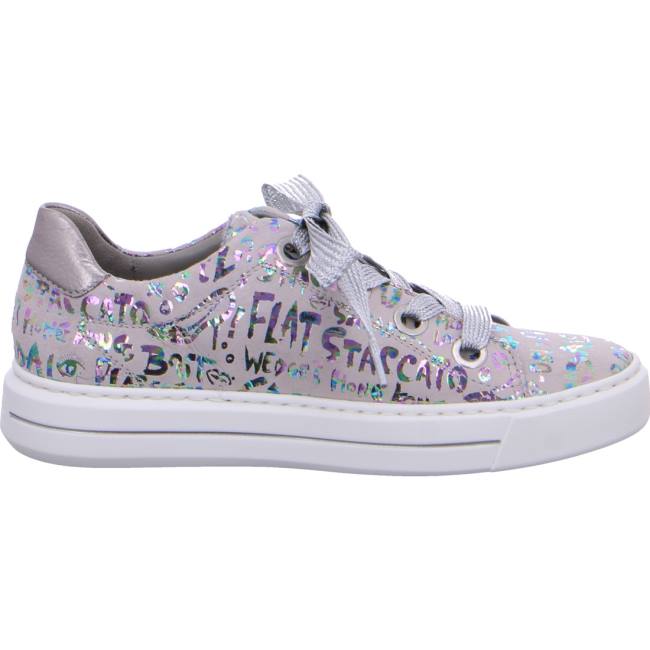 Grey Ara Shoes Courtyard Sasso Multi Women's Sneakers | ARA806MFJ