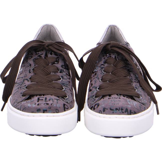 Grey Ara Shoes Courtyard Women's Sneakers | ARA658UOW