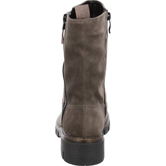 Grey Ara Shoes Dover Taiga Women's Boots | ARA380LNR