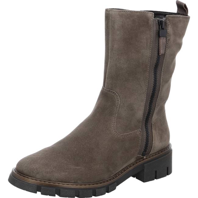 Grey Ara Shoes Dover Taiga Women's Boots | ARA380LNR