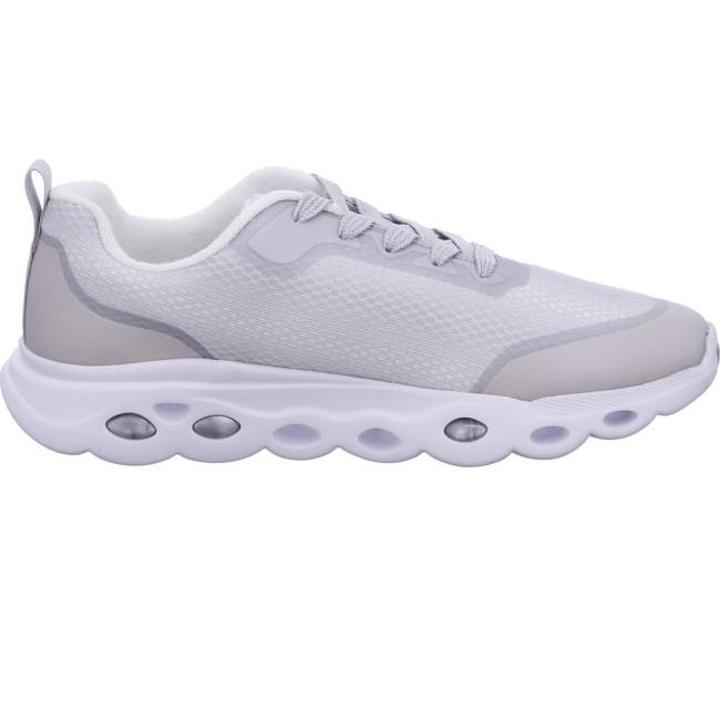 Grey Ara Shoes Energystep Racer Light Women's Sneakers | ARA071UZJ