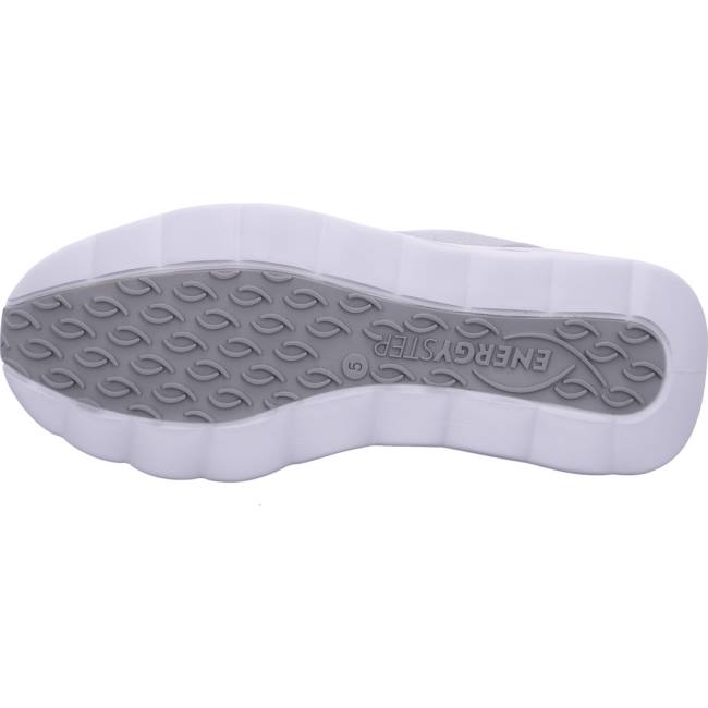 Grey Ara Shoes Energystep Racer Light Women's Sneakers | ARA071UZJ