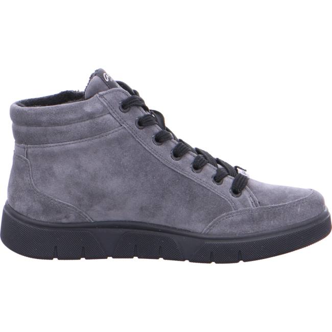 Grey Ara Shoes High Top Rom-sport Graphit Women's Boots | ARA260WFP