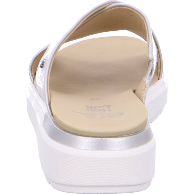 Grey Ara Shoes Ibiza Gold Women's Mules | ARA437WZF