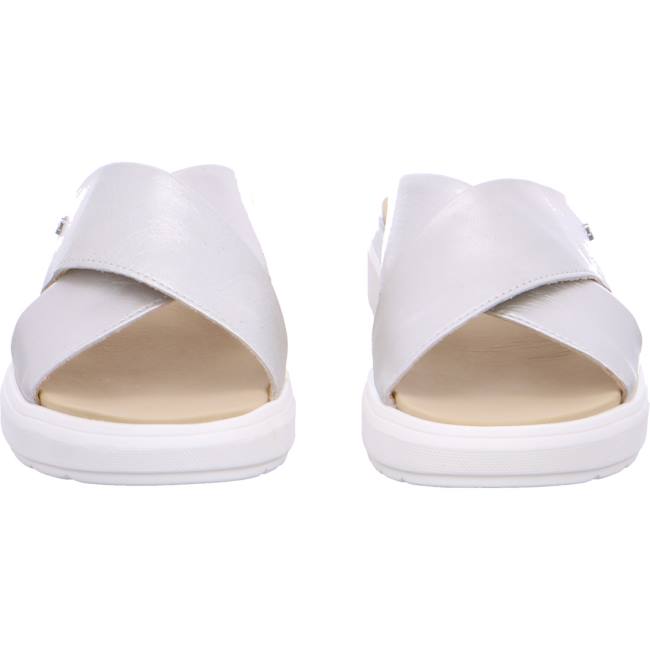 Grey Ara Shoes Ibiza Gold Women's Mules | ARA437WZF